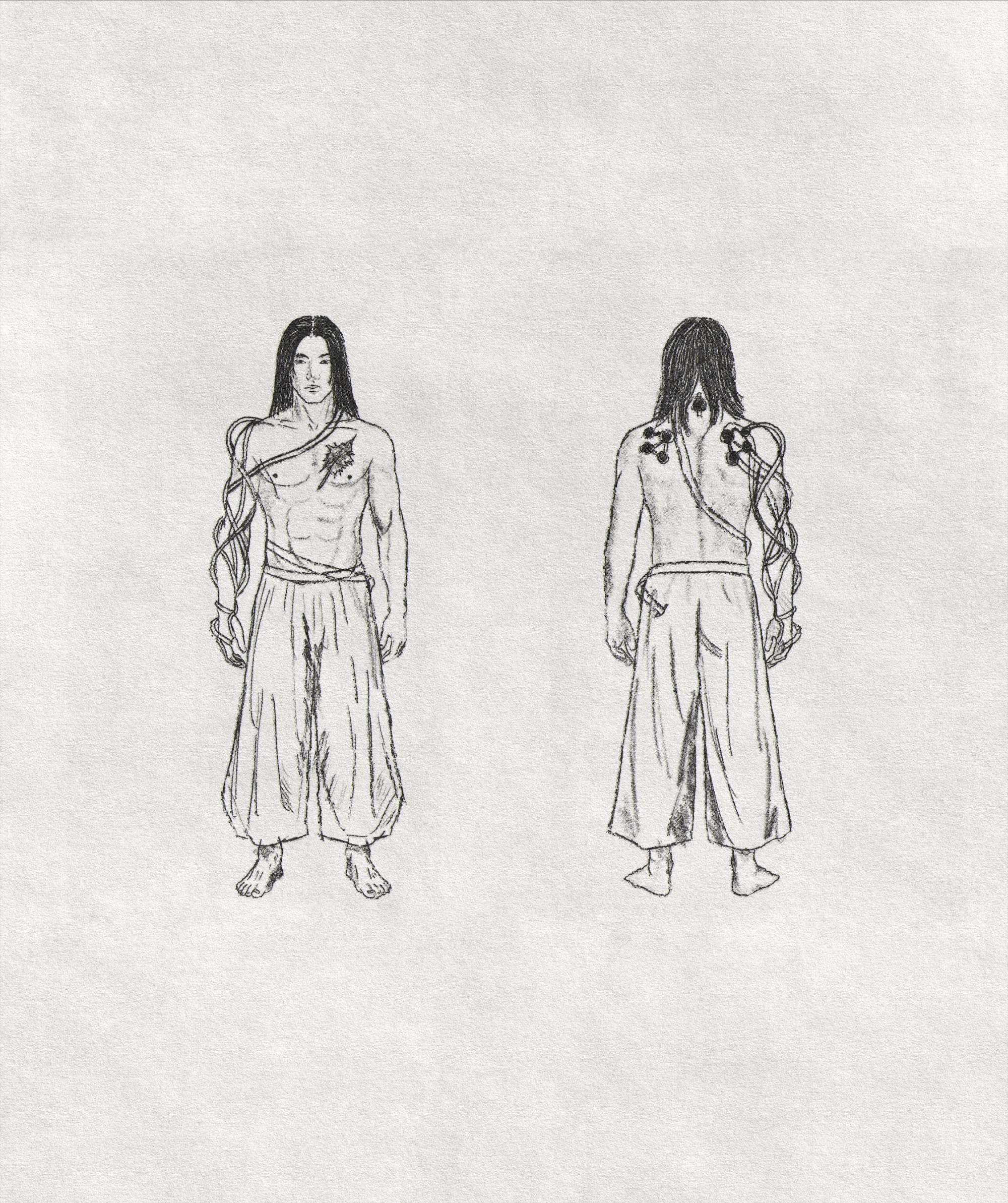 Resurgence concept art, main styling reference in vertical format